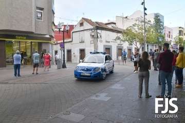 Telde despide con honores y lágrimas a su agente Martín Calzada (Foto Francisco Javier Santana)